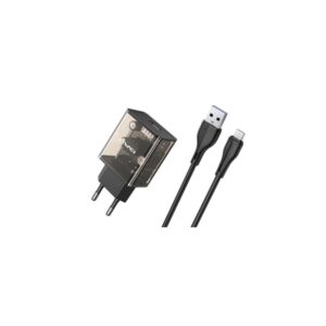 Awei C9M 12W – Φορτιστής με Καλώδιο Micro-USB & Διαφανές Design