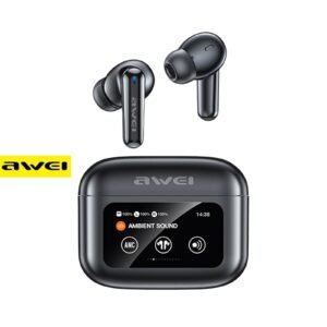 Awei T56 ANC ασύρματα ακουστικά με έγχρωμη οθόνη, ενεργή ακύρωση θορύβου και έξυπνες λειτουργίες