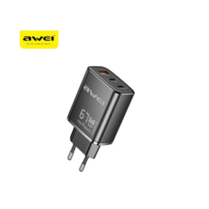 Awei PD80-UK GaN Φορτιστής 67W – Ισχύς, Απόδοση & Μικρό Μέγεθος