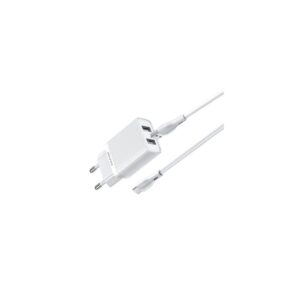 Awei C15T EU 10W – Φορτιστής με Καλώδιο & Ευρωπαϊκή Πρίζα