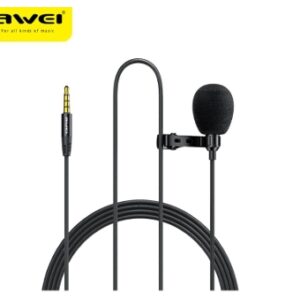 Awei MK1 Ενσύρματο Μικρόφωνο 3.5mm- Lavalier Microphone