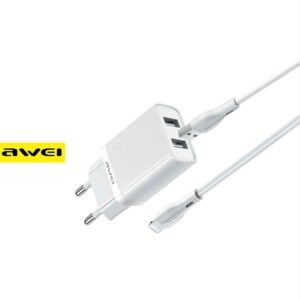 Awei C15L-EU – Φορτιστής 10W με Καλώδιο Apple
