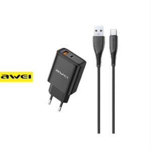 Awei PD81T-EU Φορτιστής – Ισχυρή Ταχεία Φόρτιση & Κομψός Σχεδιασμός