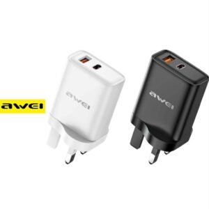 Awei PD81-UK Φορτιστής Ταχείας Φόρτισης – 22.5W+20W Fast Charger