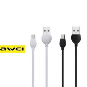Awei CL-62 Καλώδιο Φόρτισης & Μεταφοράς Δεδομένων Type-C 1m