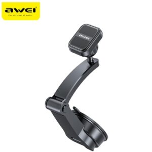 Awei X54 Μαγνητική Βάση Κινητού με Βεντούζα για Αυτοκίνητο-Magnetic Cellphone Holder For Car