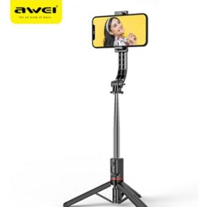 Awei X50 – Τηλεσκοπικό Selfie Stick με Τρίποδο & Ασύρματο Bluetooth